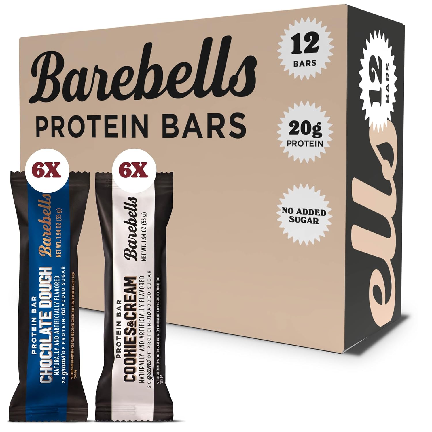 Barebells Bars Chocolate Lovers Variety Pack 55g 12-pack