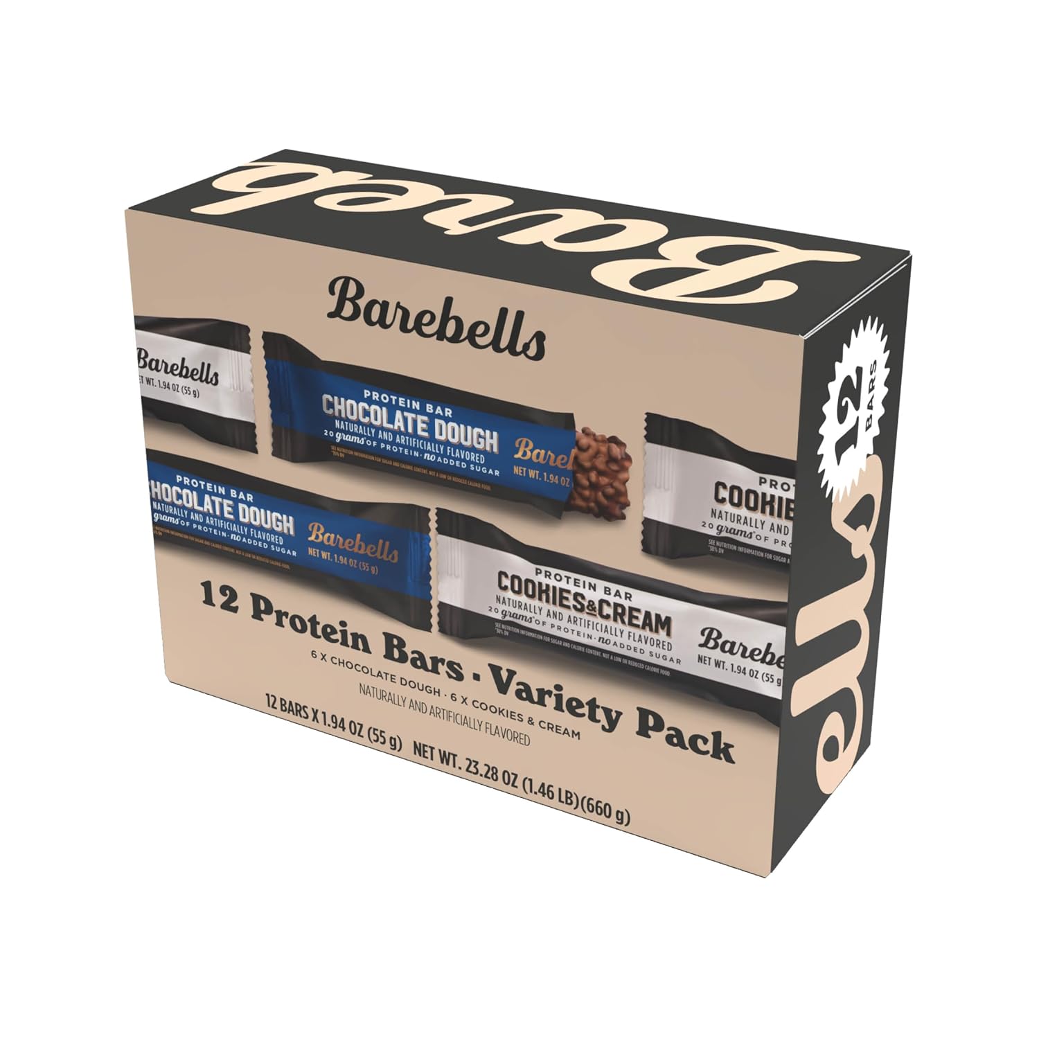 Barebells Bars Chocolate Lovers Variety Pack 55g 12-pack