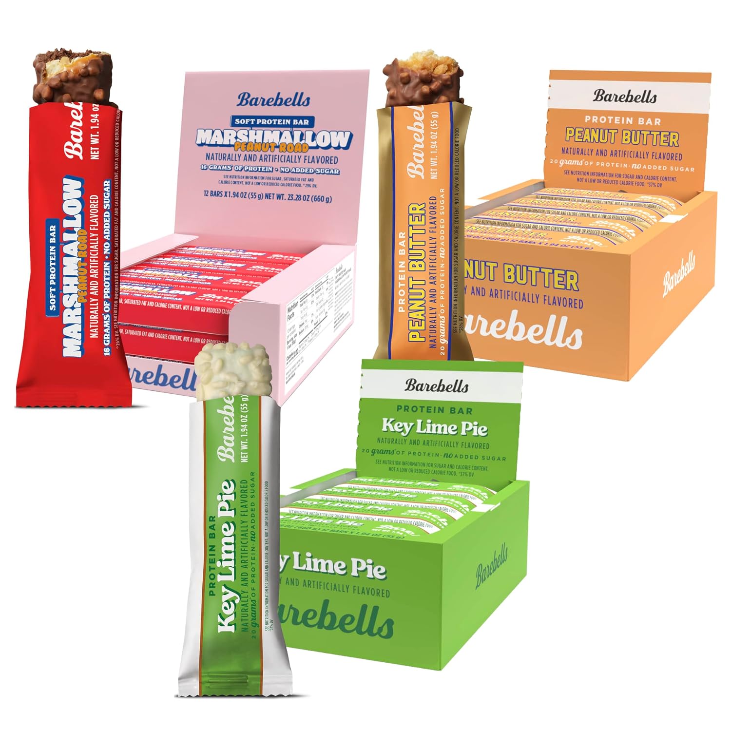 Barebells New On The Block Bundle (3 Mix Pack) – 36 Total Bars.