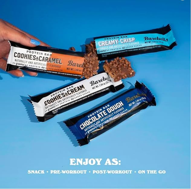 Barebells Protein Bars Favorites Variety Pack – 24 Bars 20g of Protein