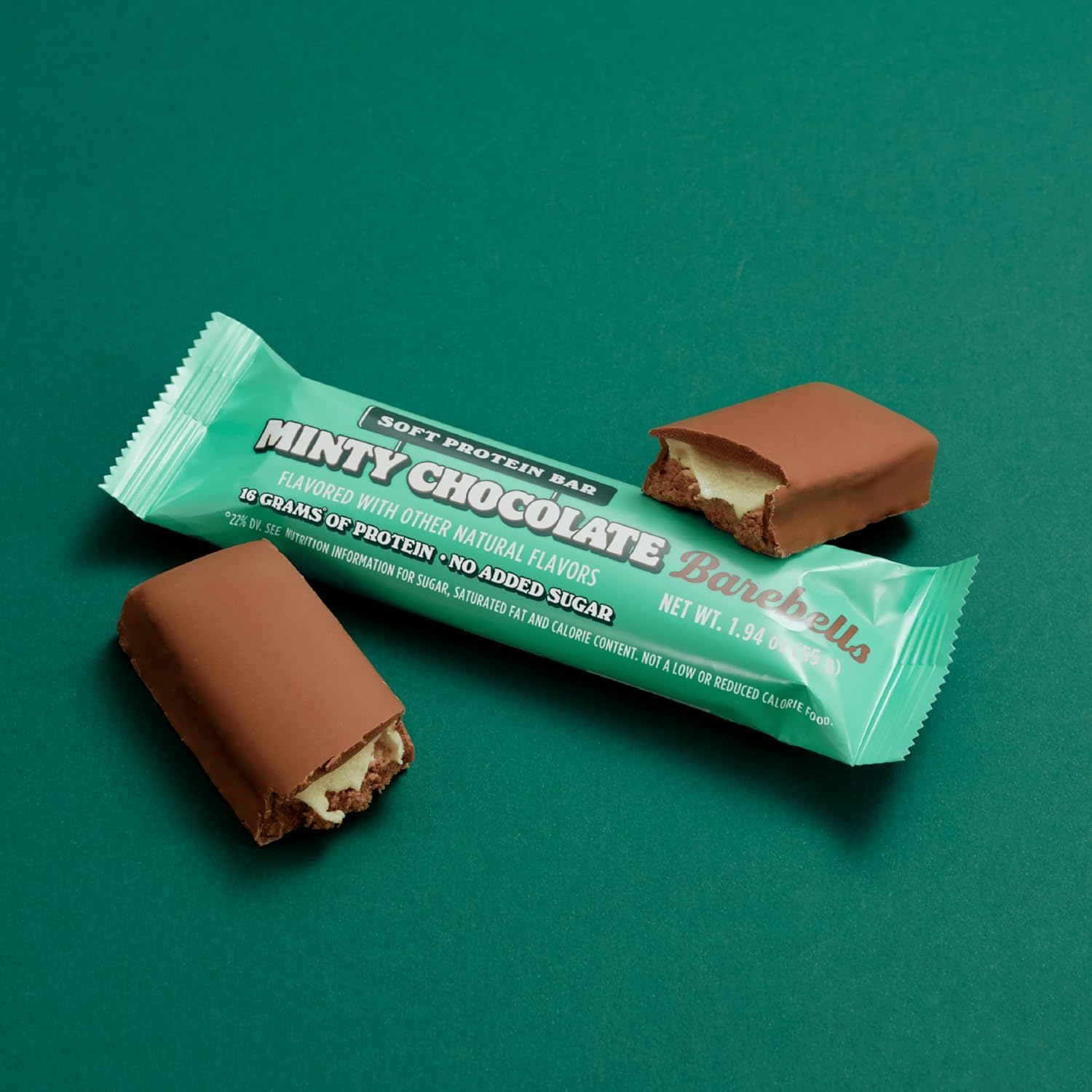 Barebells Soft Protein Bars Minty Chocolate, 24-Pack