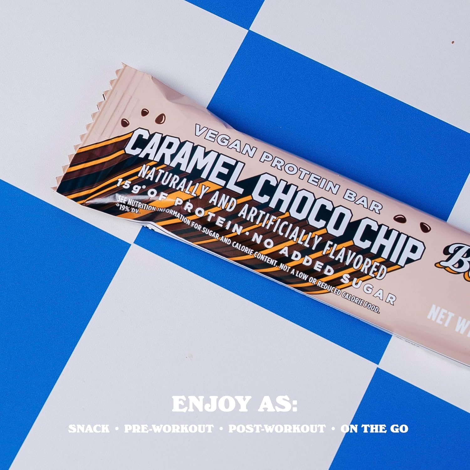 Barebells Vegan Protein Bars Caramel Choco Chip, 24-Pack
