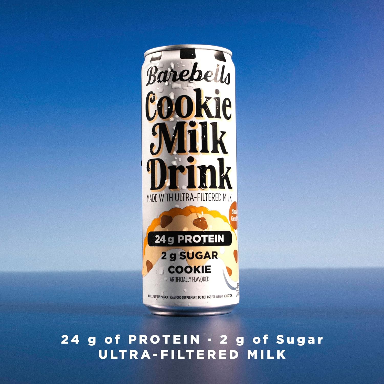 Barebells Protein Milk Drink, Cookie, 24g Protein, 11 fl oz, 12 Pack