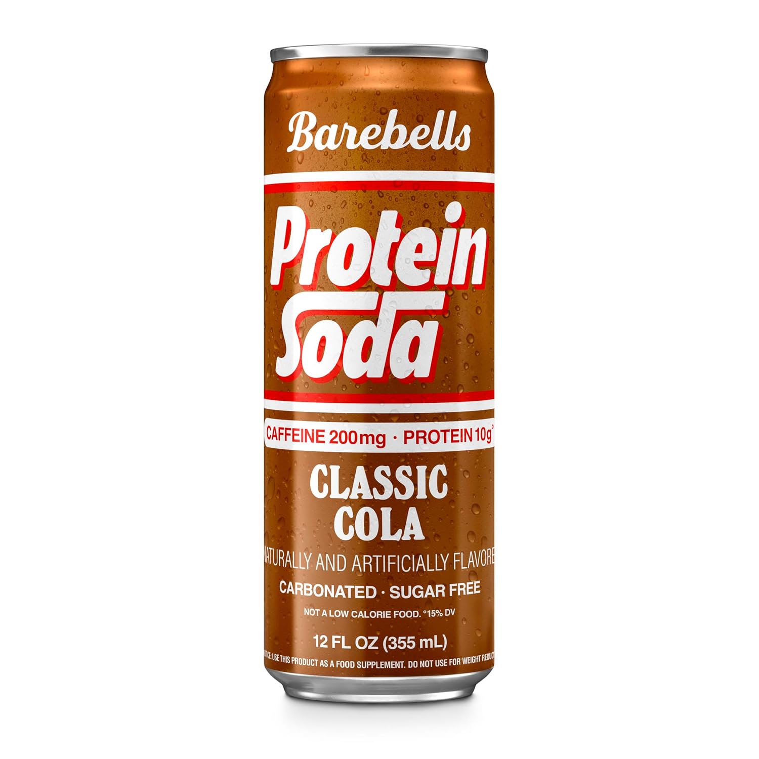Barebells Protein Soda Classic Cola, 12 fl oz, 12-Pack