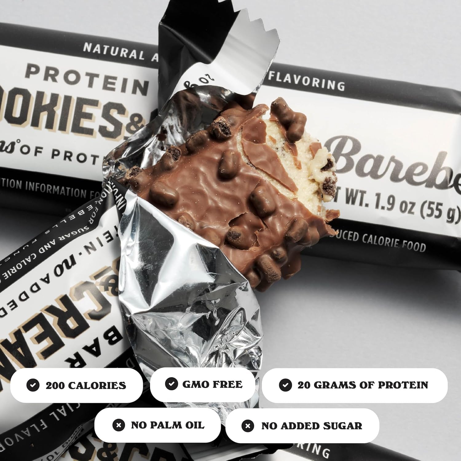 Barebells Bars Cookies & Cream 55g 2-Pack