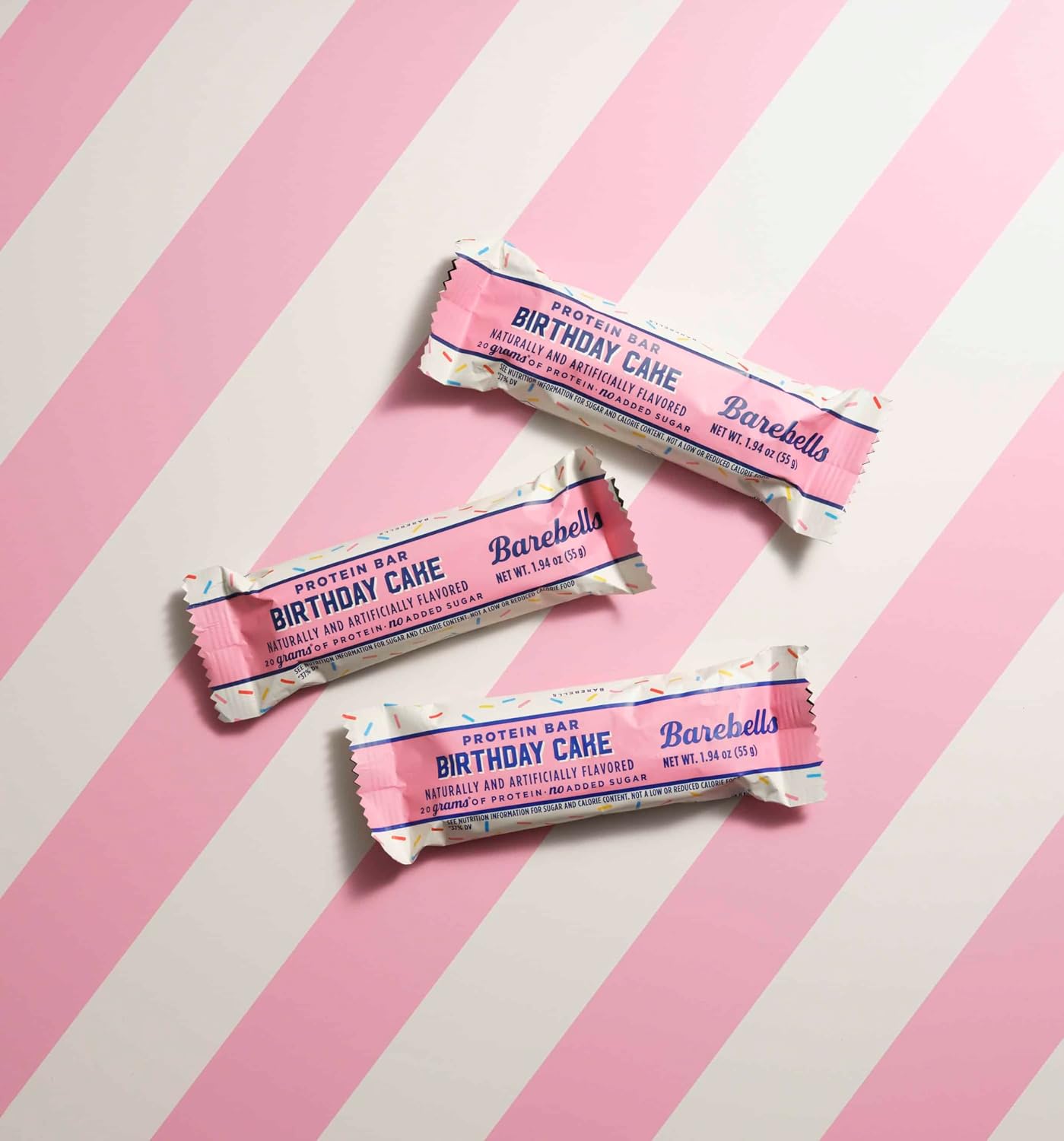 Barebells Protein Bar Birthday Cake 20g Protein 12 Bars