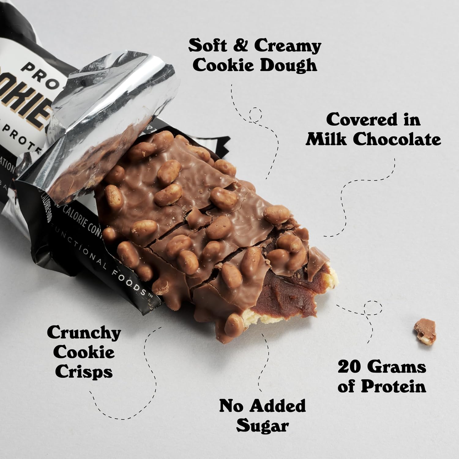 Barebells Protein Bar Variety Pack, Caramel Cashew & Cookies & Cream