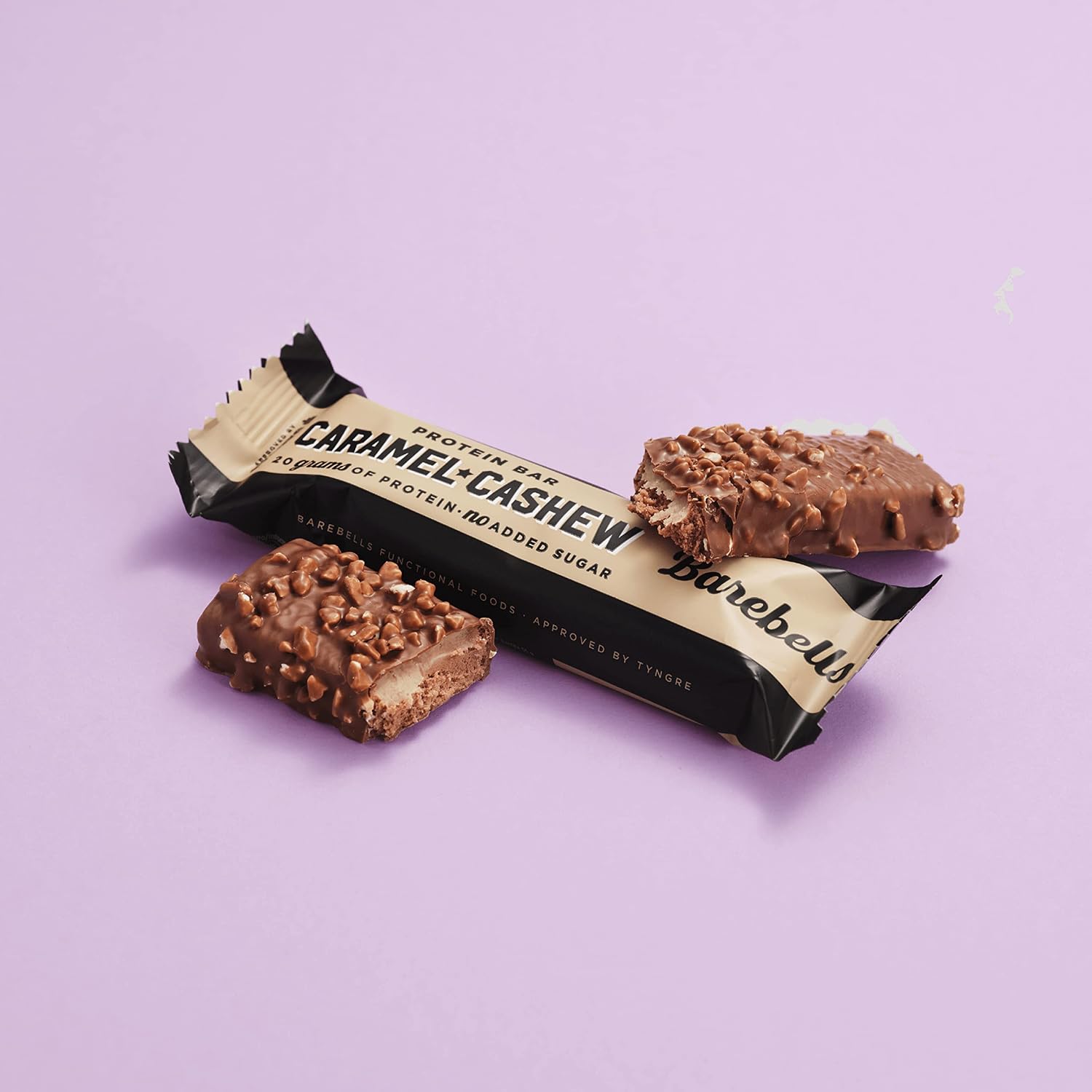 Barebells Protein Bar 55g x 12 bars (Caramel & Cashew)